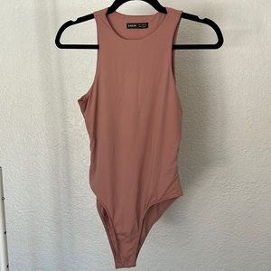 Shein dusty rose body suit